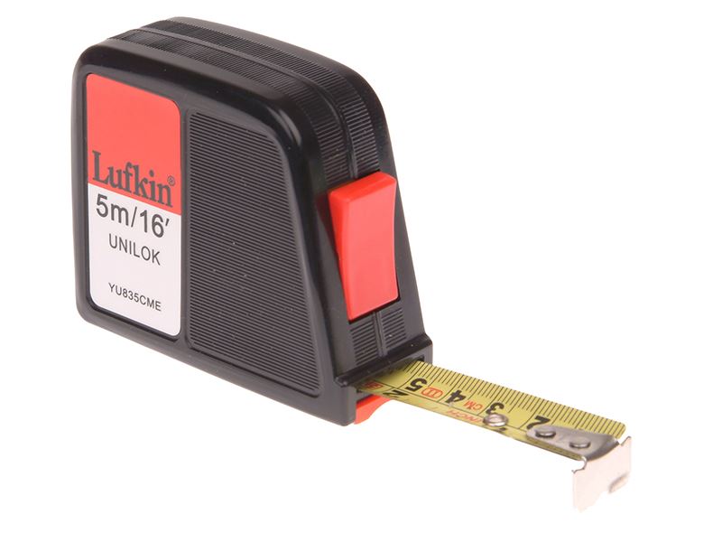 Crescent Lufkin YU835CME Unilok Pocket Tape, 5m/16ft, 19mm