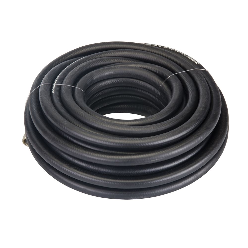 Tuyau en caoutchouc pour air Silverline 15 m, diamètre intérieur 8 mm, 20 bar