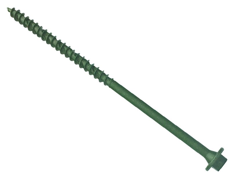 ForgeFix 緑色 T30 木工用ねじ 7x250mm 40本入りチューブ