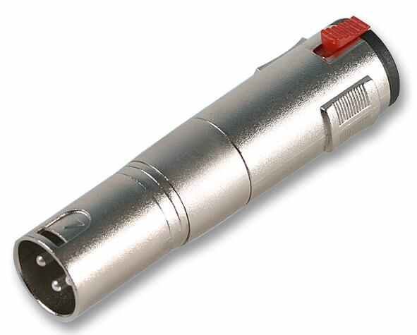 Pro Signal Adattatore da Presa Jack 6.35mm a Spina XLR