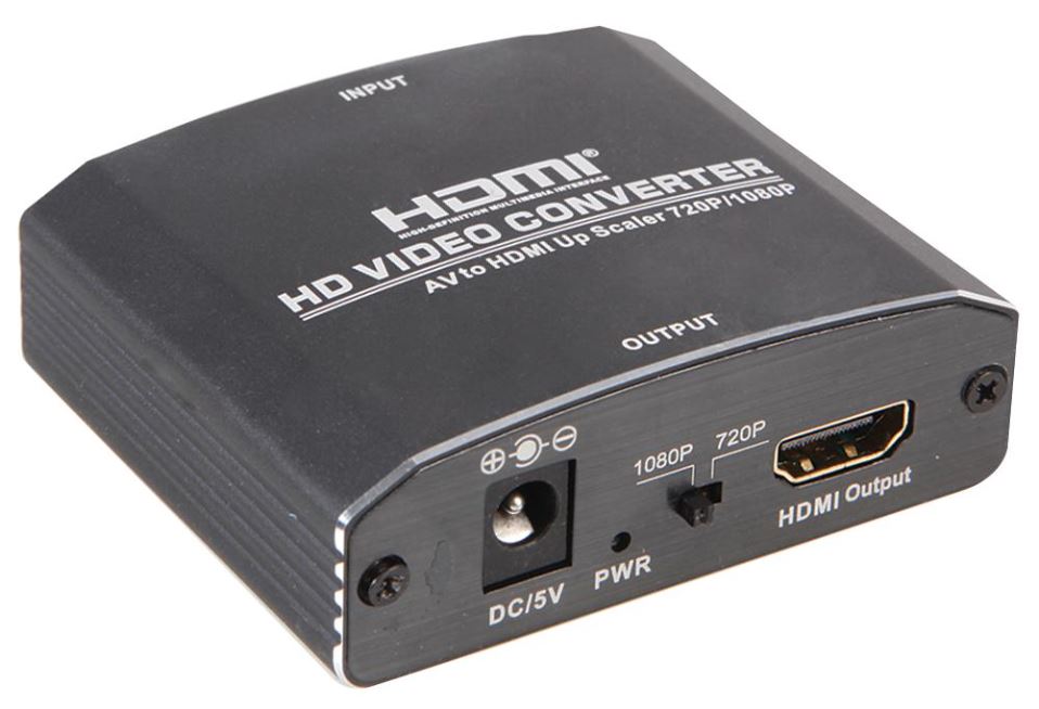 PRO SIGNAL Μετατροπέας Composite AV σε HDMI με Scaler