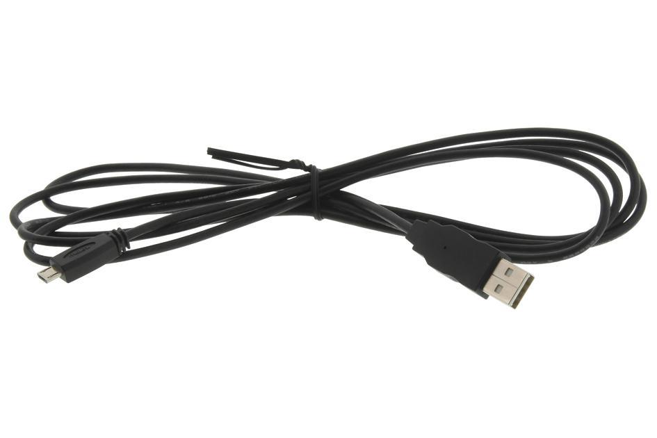 MOLEX USB 2.0 kabel A na Micro-B stínící, 2m, černý