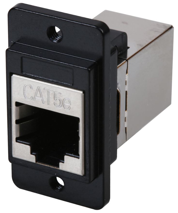 CLIFF ELECTRONIC COMPONENTS - Connector Isteach Dé RJ45 Cat5e Scáthaithe