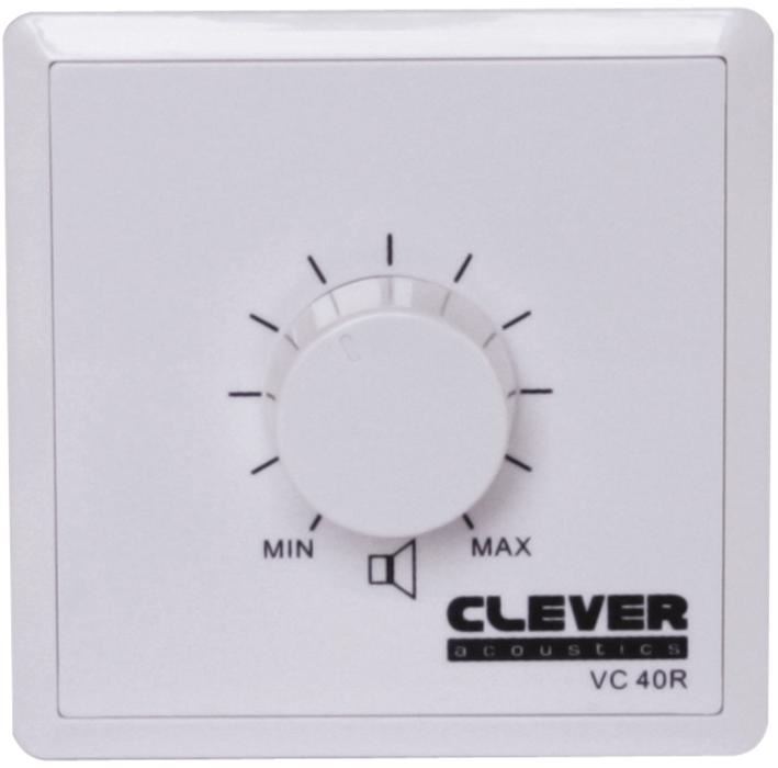 Clever Acoustics Controlo de Volume 40W 100V com Relé
