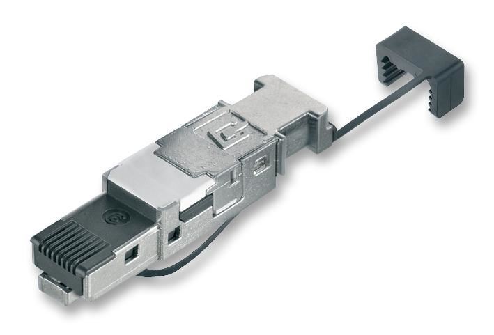 WEIDMÜLLER RJ45 konektor, Cat6A, pro terénní instalaci, 8P8C, stíněný