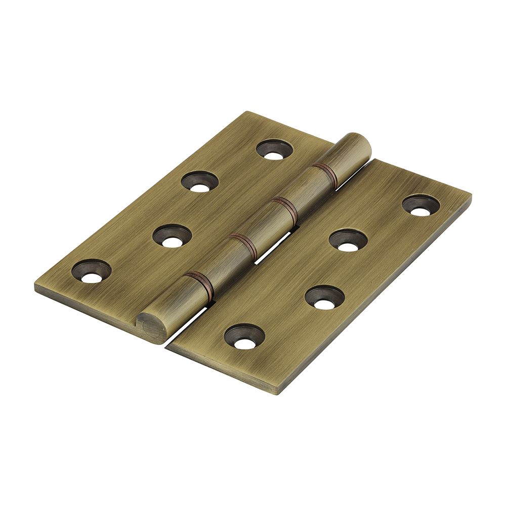 Timco Bisagras de Bronce Fosforoso con Arandelas, Latón, 102x75mm (2 uds.)