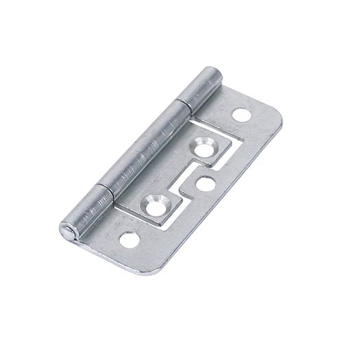 Timco - Hinge Teorann Leacaithe, Cruach Únaithe le Sinc, 63 x 37mm (Pac 2)