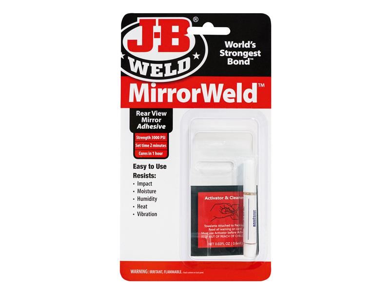 J-B Weld MirrorWeld Lijm, Hoogsterkte, Transparant, 2g