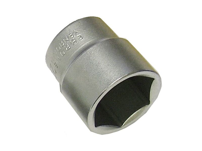 Faithfull 1/2in Drive 30mm Hex Socket, Chrome Vanadium Steel