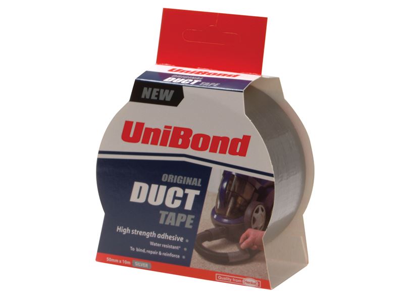 UniBond DIY Duct Tape Silver 50mm x 50m