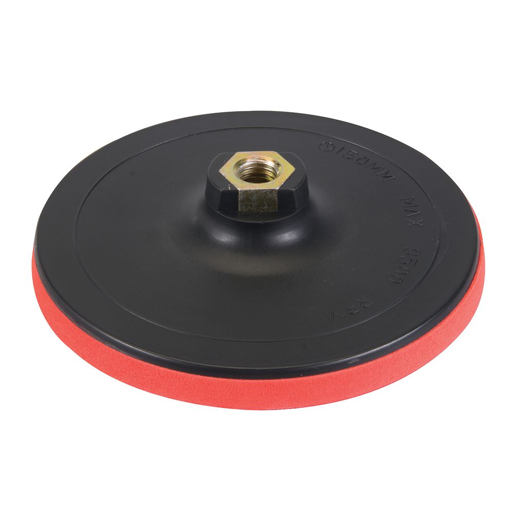 Silverline Klikvast Backing Pad, 150mm x 10mm