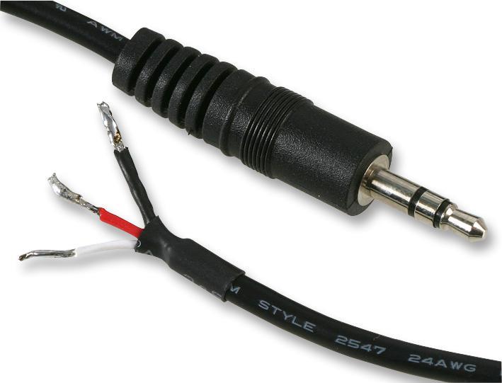 RARAION Cable Audio 3.5mm Jack Estéreo a Extremos Estañados, 10m, Negro