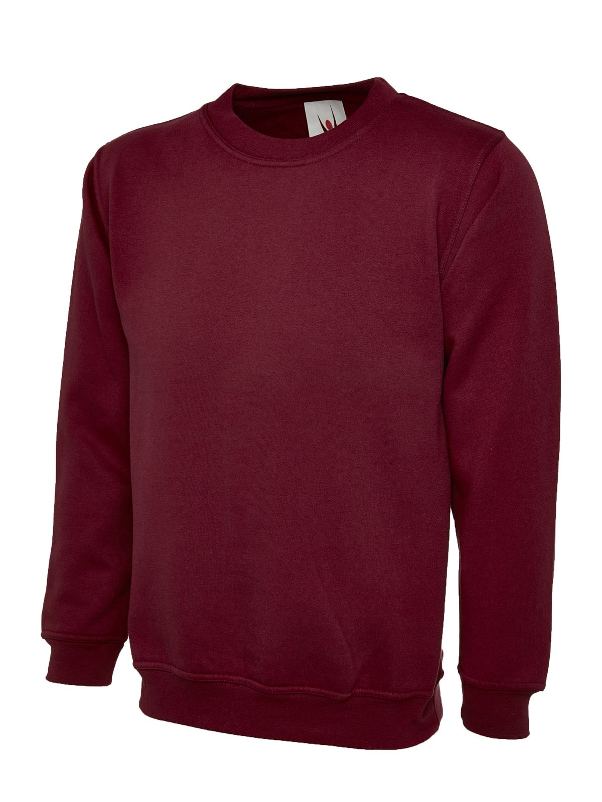 Uneek Children's Maroon Sweatshirt, Size 3/4 YRS