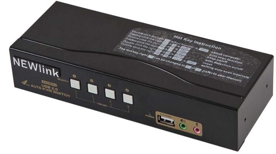 PRO SIGNAL - Lasctheoir KVM USB 4 Calafort