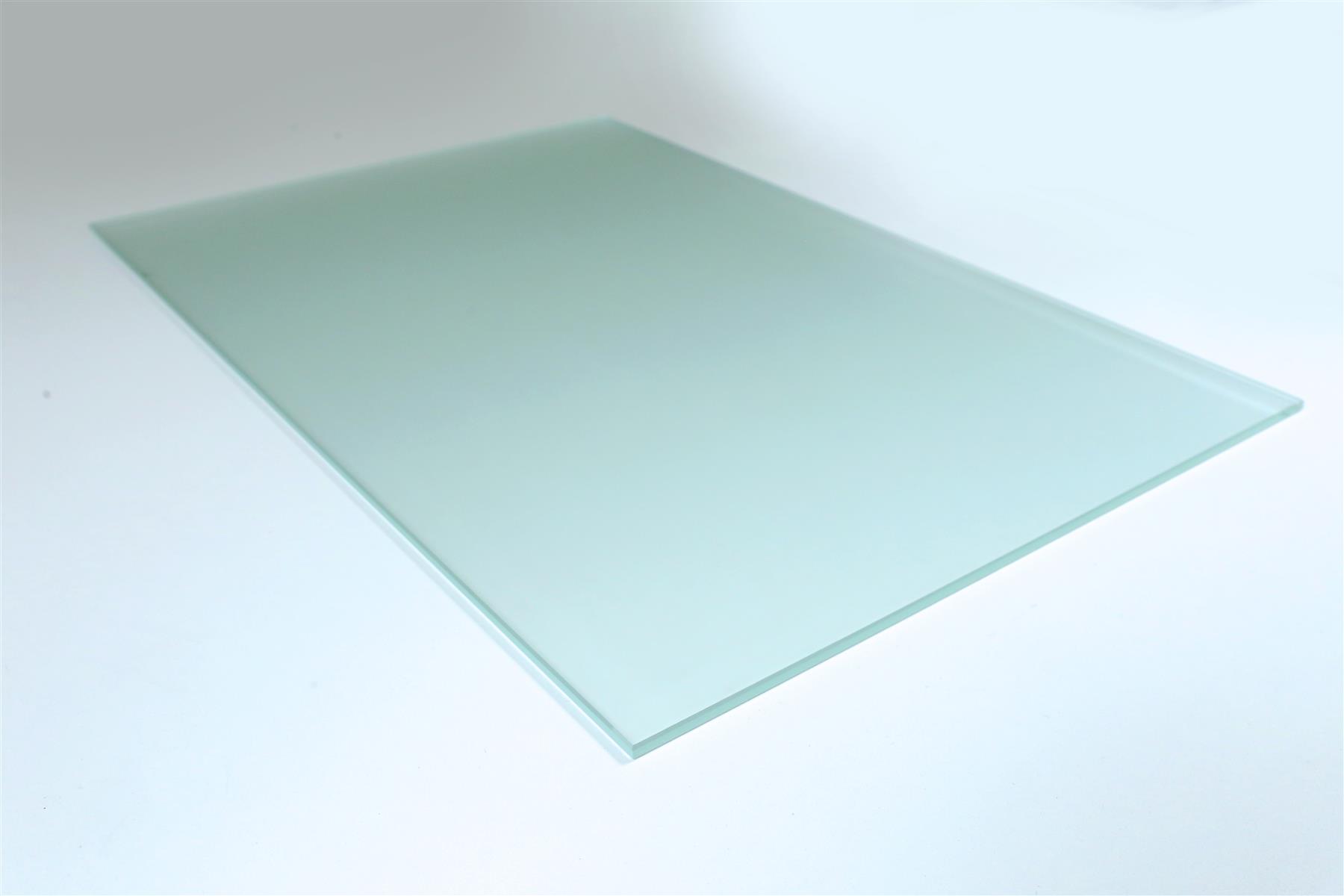 Raraion 12mm Frosted Toughened Safety Glass - Polished