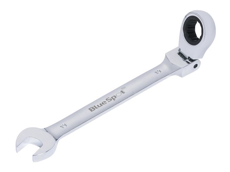 BlueSpot 180° Flexible Head Ratchet Spanner 13mm