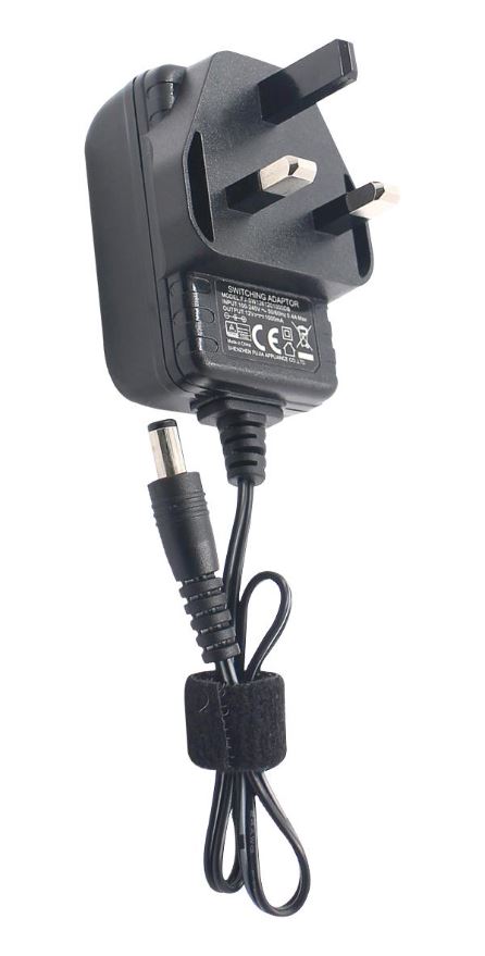 PRO ELEC 12V 1A 플러그인 전원 공급 장치 (2.1mm 커넥터)