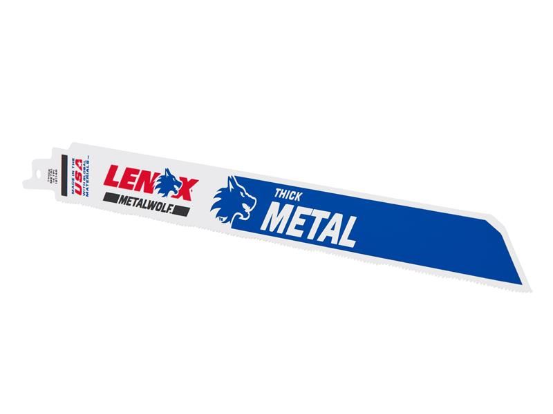 LENOX MetalWave レシプロソーブレード 305mm 14TPI (5枚入り)