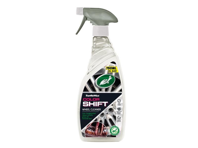 Turtle Wax Colour Shift Wheel Cleaner 750ml, pH-balanced