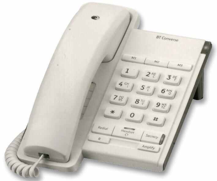 BT - Converse 2100 Bürotelefon in Weiß