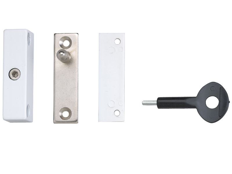 Yale P118 Auto Window Lock, White, Pack of 2