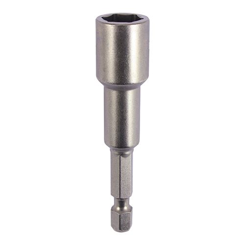 Mèche magnétique pour douille Timco - Hexagonale, 10 x 65 mm, Acier S2