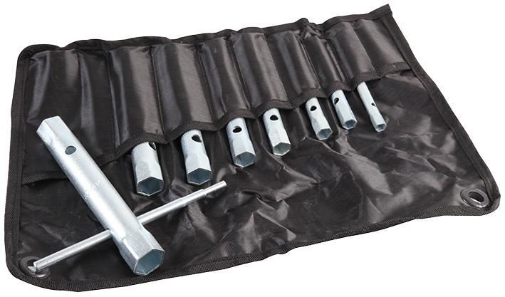 Duratool Box Spanner Set, 8-Piece, Drop Forged Steel