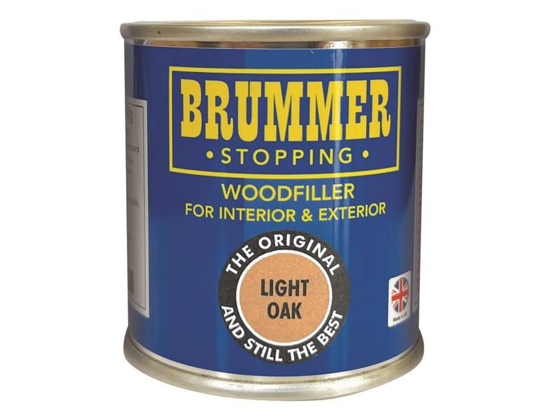 Brummer Wood Filler, Light Oak, 250g