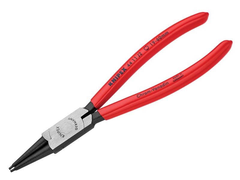 Knipex 44 11 J2 Alicates rectos para anillos de retención internos 19-60mm