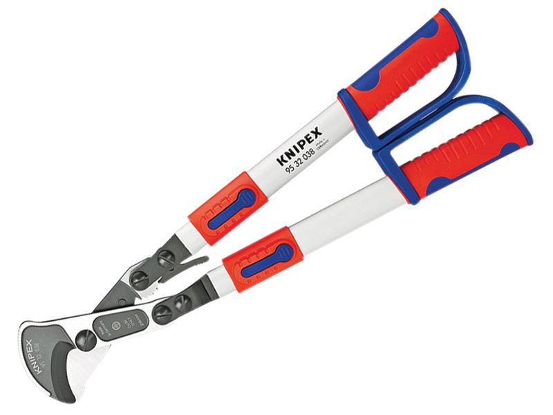 Knipex Klíče na kabely s teleskopickými rukojeťmi a ratličkovým mechanismem, 57