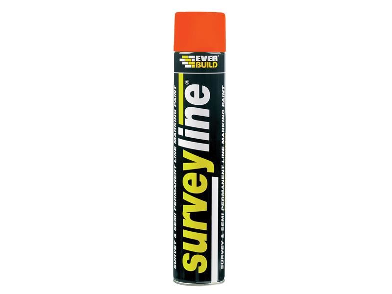 Everbuild Sika - Semburan Penanda Garis Survei® Oren 700ml