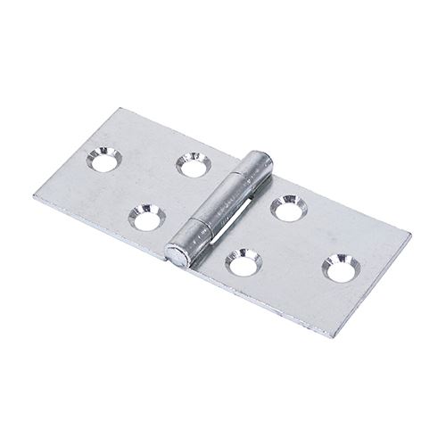 Timco Bisagra de Chaflán, Acero, Zinc, 38 x 87mm (Pack de 2)