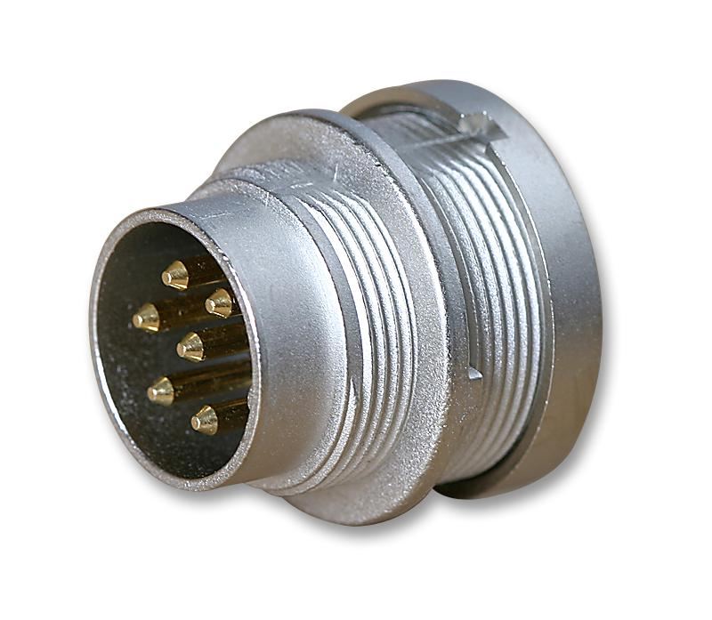 Lumberg SFV 60 6-Pole DIN Panel Plug, Front Mounting