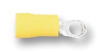 JST Crimp Terminal Ring 4mm Yellow 50 Pack