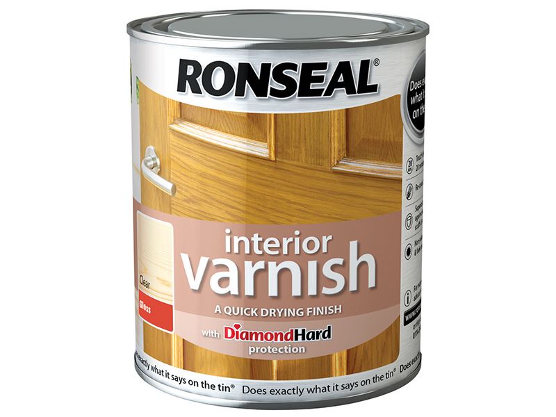 Ronseal Innenlack Schnell trocknend Glanzklar 750ml
