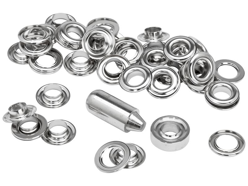 Rapid 10x21mm グロメット（25個入り）金属アンビル付き