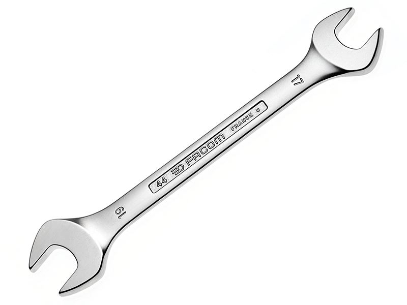 Facom 44.8X9 Open-End Spanner, 8mm & 9mm, 137mm