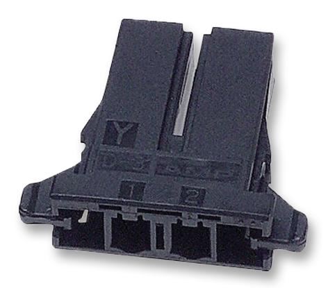 AMP - TE CONNECTIVITY - 插座電源外殼, X鍵, 600V 交流/直流, 2孔單排