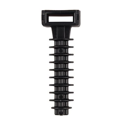 Timco Cable Tie Plugs, Black, 8.0 x 40mm, 100-Pack