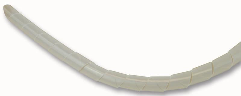 Pro Power 4mm-50mm Natural Polyethylene Spiral Wrap, 10m