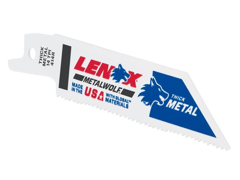 LENOX Lame à métaux MetalWave 14 DDP, Pack de 5 lames