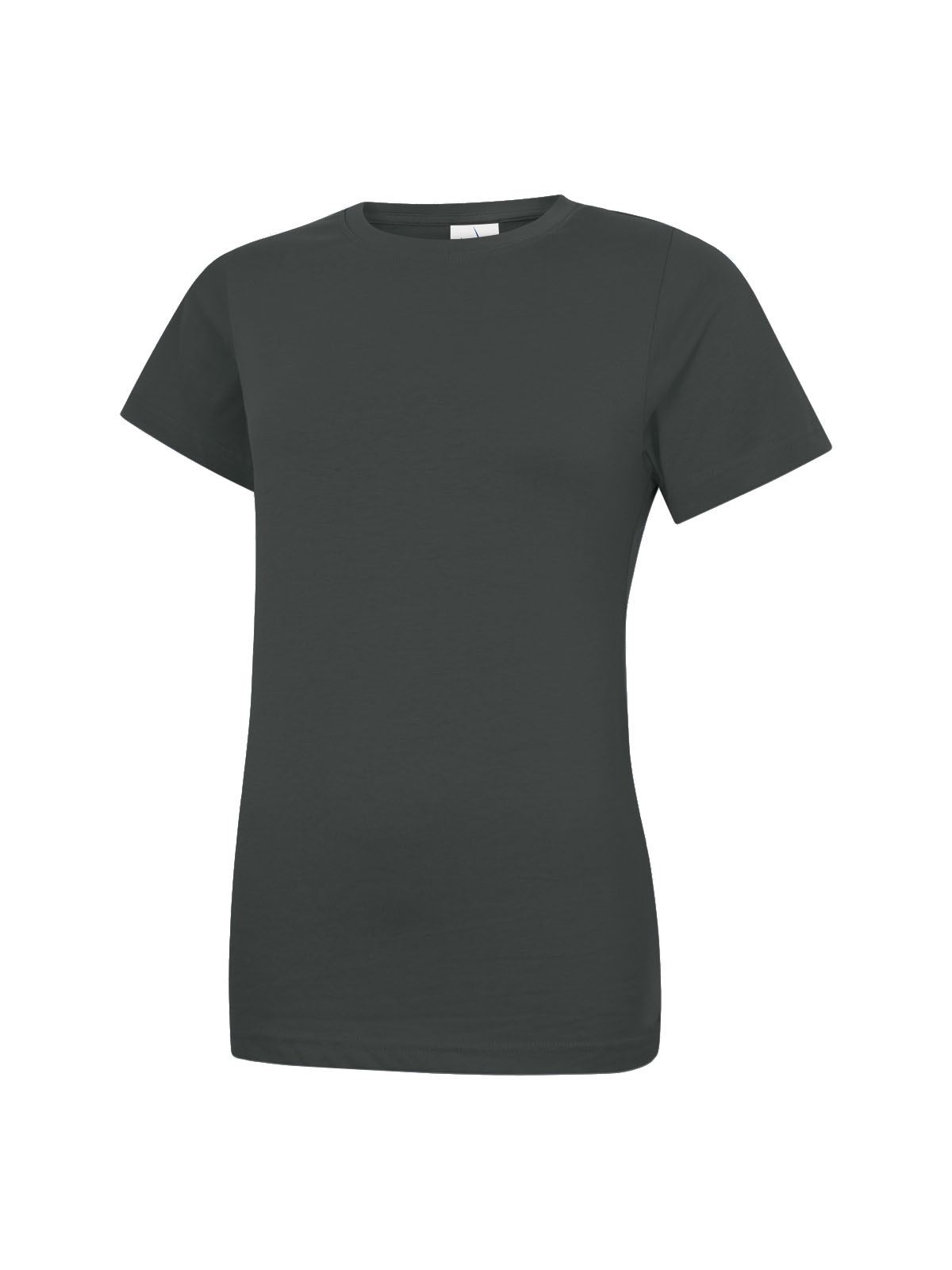 Uneek Clothing - Άνετο Μονόχρωμο T-Shirt Για Όλα Τα Γένη - Σκούρο Γκρι, Μέγεθος