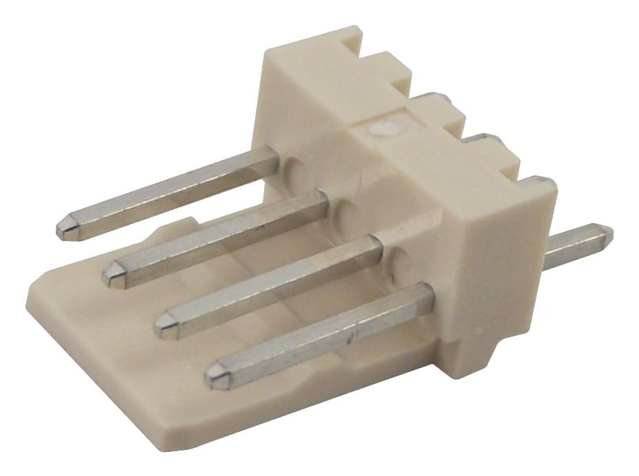 Molex 2,5mm 4-Way Lock Pin Header voor printplaat