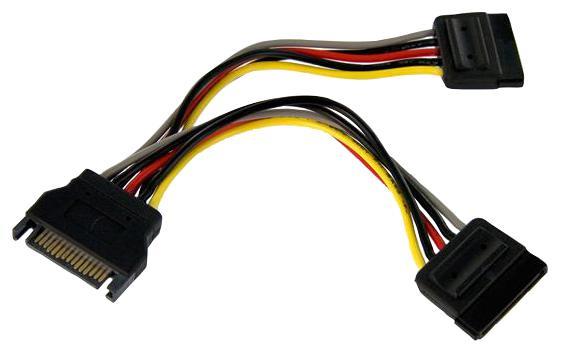 STARTECH SATA Power Y Splitter Lead, 153mm