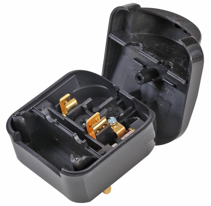 POWERCONNECTIONS Adaptador Schuko a UK, 13A