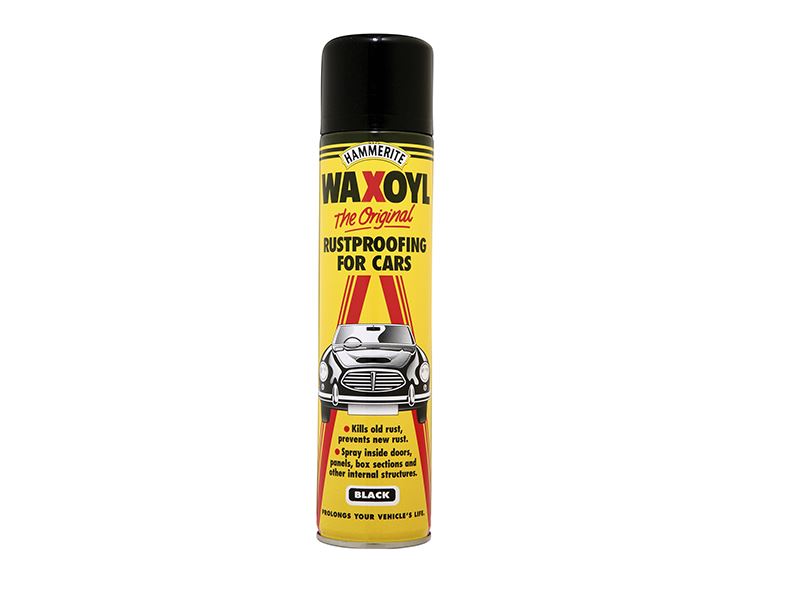 Aérosol de protection contre la rouille Waxoyl Noir Hammerite, 400 ml