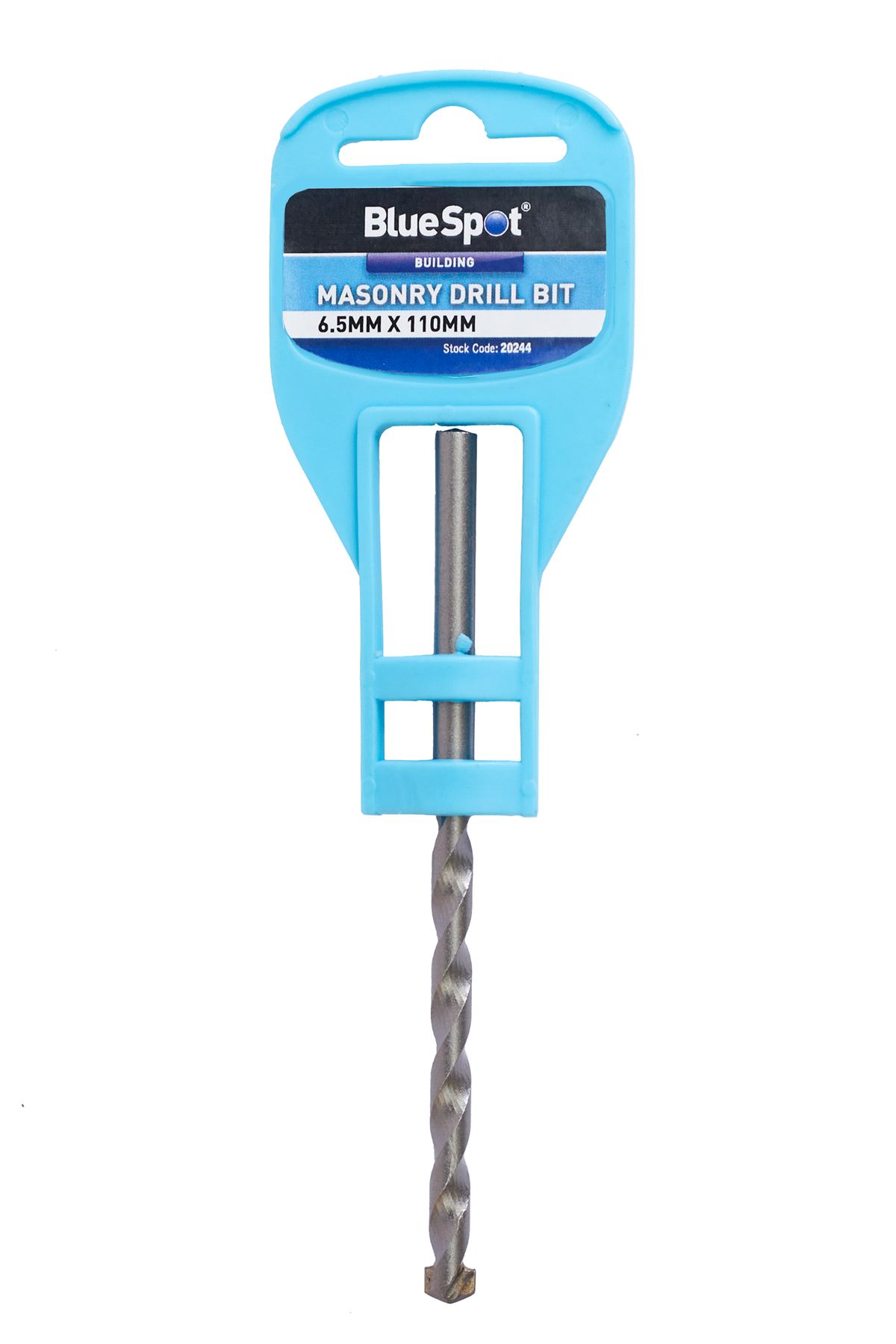 Blue Spot Tools Masonry Drill Bit, 6.5mm x 110mm, Carbide Tip