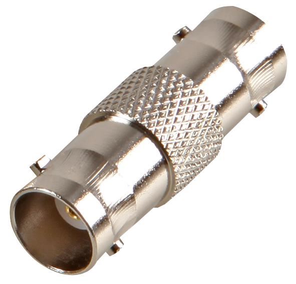 PRO SIGNAL BNC to BNC Socket Adaptor, 75 Ohm, Nickel Plated