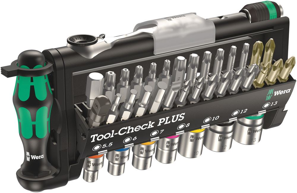 Wera Tool-Check PLUS 39-Piece Ratchet & Bit Set