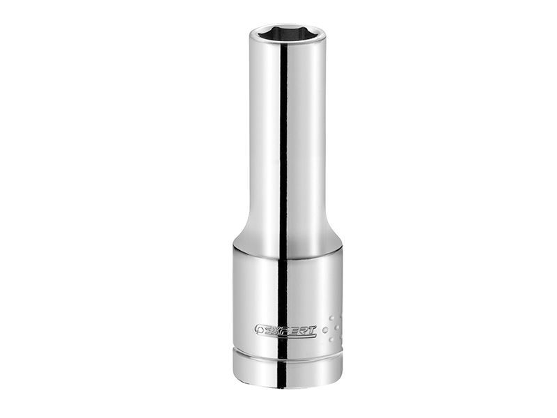 Expert 6mm Hexagon Socket, 1/4in Drive, Long Reach, 49.5mm